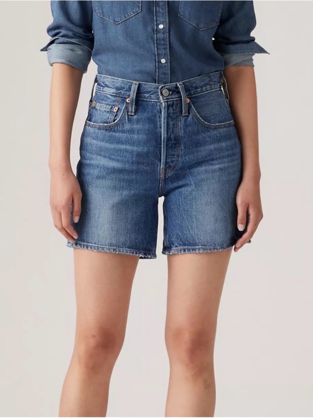 Levi's 501 Mid Thigh Rise Women’s Shorts